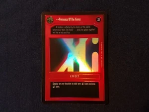 Star Wars CCG Reflections I 1 Foil Presence Of The Force - Imagen 1 de 1