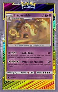 Holo Trimbable - SL03:Burning Shadows - 62/147 - New French Pokemon Card - Picture 1 of 1