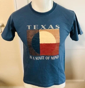 Texas Is A State of Mind Lone Star Seal TShirt Shortsleeve Men's Large NWT - Picture 1 of 9