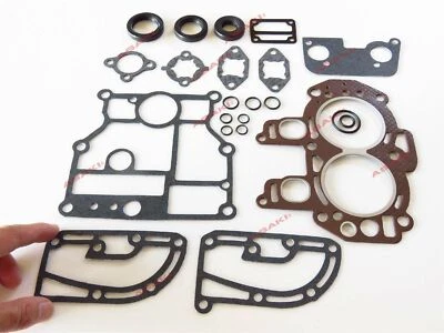 For YAMAHA Outboard 9.9 HP F9.9MLHY T9.9ELR Power Head Gasket Kit 6G8-W0001-A3 - Image 1 of 2