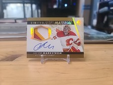 2022-23 SP Authentic Jacob Markstrom Limited Auto Material /50 #96