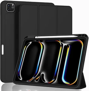 New Ipad Pro 13 Inch Case M4 (2024 Model, 7Th Generation) with Pencil Holder, Sm - Picture 1 of 12