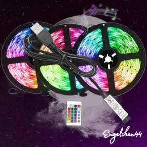 LED Streifen 5-20m Stripe Lichtband USB Controller Trafo RGB 2835 Fernbedienung - Bild 1 von 6