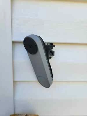 Google Nest Battery Doorbell Camera (NO SCREW REQUIRED) Adjustable Mount