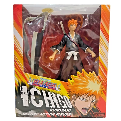 Ichigo Kurosaki Deluxe Action Figure, Bleach - 6” New In Original Box - Image 1 of 4
