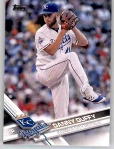 2017 Topps Series 2 Danny Duffy Base Card MLB PWE Set Break Royals #634 - Picture 1 of 2