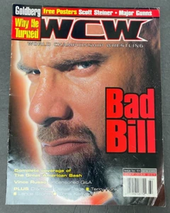 2000 AUG WORLD CHAMPIONSHIP WRESTLING MAGAZINE! VINCE RUSSO! FREE S+H! (NM) - Imagen 1 de 4
