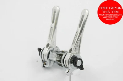 1980 SHIMANO ALTUS RACING BIKE HANDLEBAR STEM FITTING GEAR LEVERS MADE IN JAPAN - Image 1 of 2