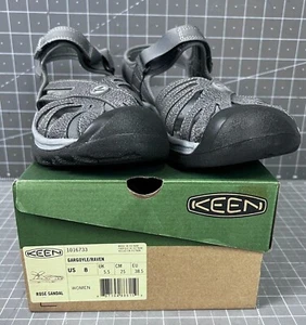 KEEN Rose Sandal Women's Shoes Gargoyle/Raven : 8 B - Picture 1 of 9