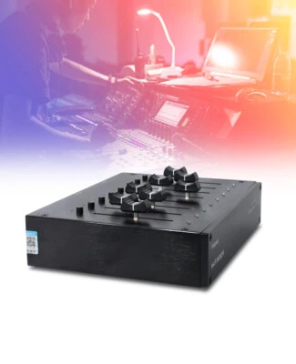 Audio Signal Distributor Audio Hifi Mixer 4 IN 4 OUT   & Splitter for Preamp Amp - Image 1 of 4