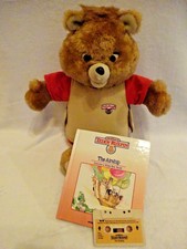 Vintage 1980’s Teddy Ruxpin Original WOW Talking Bear Doll Toy TESTED