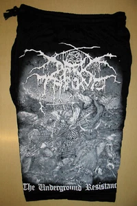 Darkthrone Underground Resistance Baumwollshorts Jogginghose freie Größe schwarz Metall - Bild 1 von 2