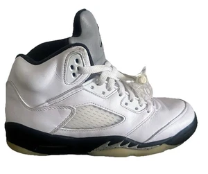 Nike Air Jordan 5 Retro (Gs) Reverso Metálico Talla 6.5Y-Mujer Talla 8 [440888-110] - Imagen 1 de 5