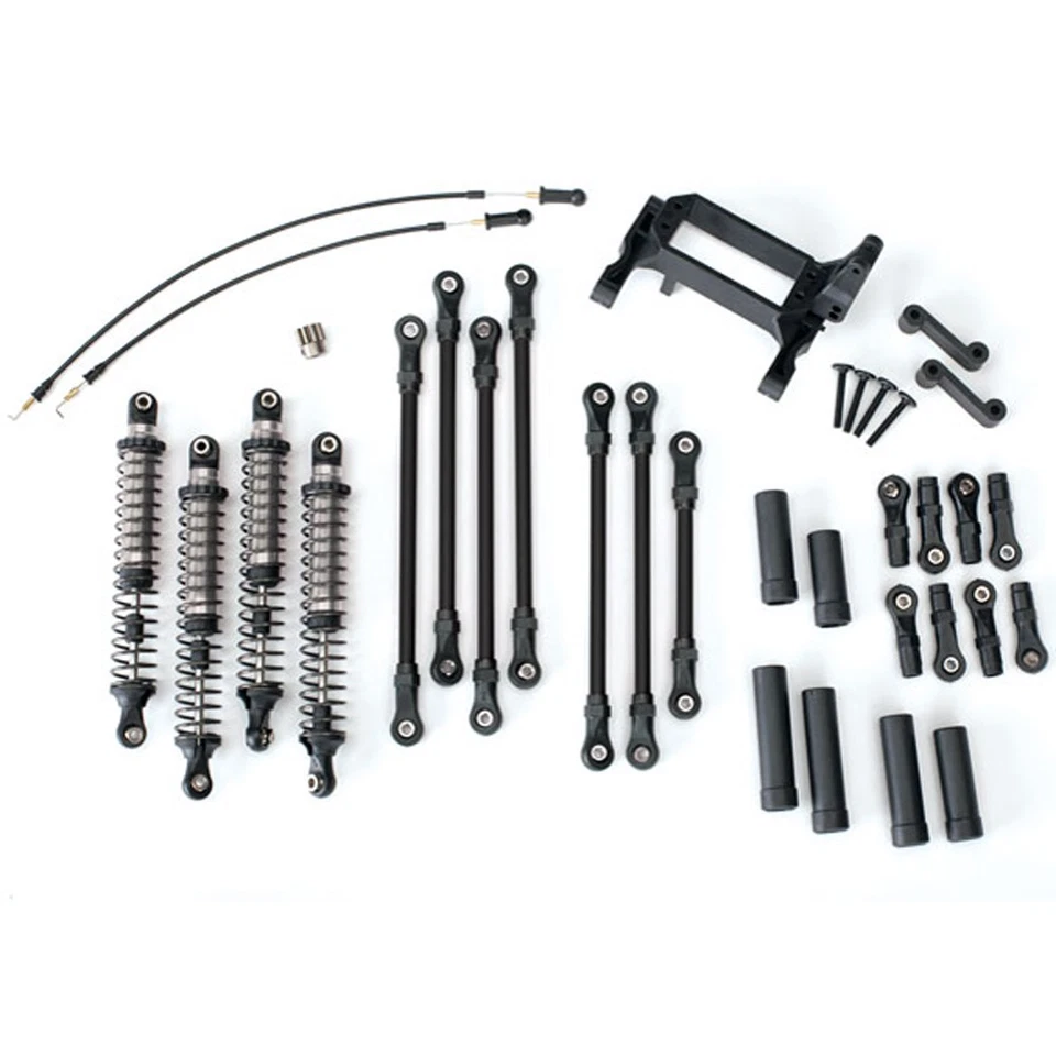Traxxas 1/10 TRX-4 Sport Traxx * Long Arm Lift Kit, Complete, Silver * 8140 - Image 1 of 1