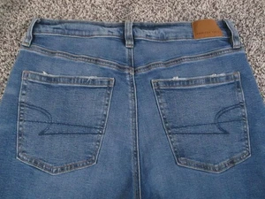 American Eagle Outfitters Jeans Womens 10 Blue Denim 90s Bootcut Stretch 29x31 - Picture 1 of 11