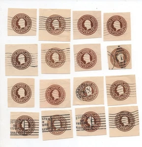 United States used cut square U482 x16 - Picture 1 of 1