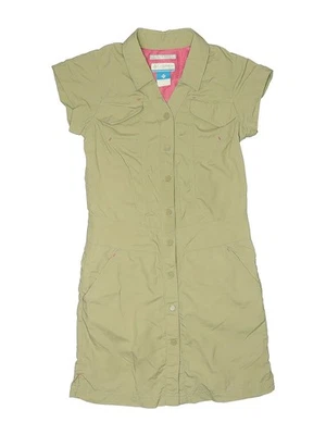 Vestido verde Columbia para niñas pequeños Foto 1 de 2