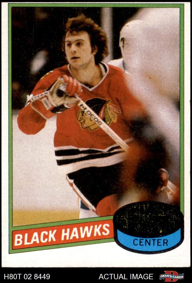1980 Topps #247 Tom Lysiak Blackhawks 7 - NM - Image 1 of 1