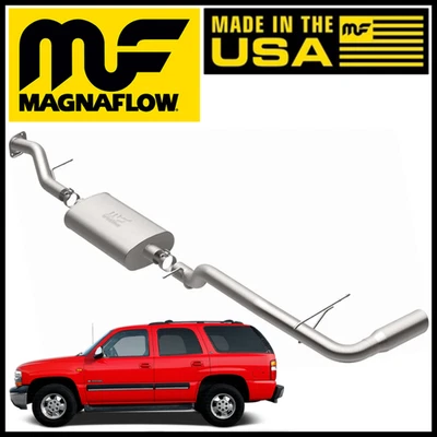 Sistema de escape MagnaFlow Street Cat-Back 2000-06 Chevy Tahoe/GMC Yukon 4,8 L 5,3 L Foto 1 de 4