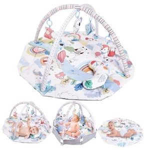 Baby Gym Play Mat Babies and Toddlers Activity Game Mat Visual Auditory Motor - Picture 1 of 8