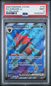 Pokémon TCG N's Zoroark ex 175/159 Sv09: Viaggio Insieme Holo PSA 9 come nuovo - Foto 1 di 2