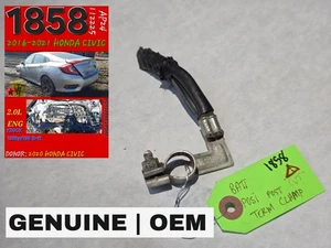 ⭐2016-2021 HONDA CIVIC Battery Positive Terminal Clamp Oem GENUINE "Cut"✅ - Picture 1 of 3