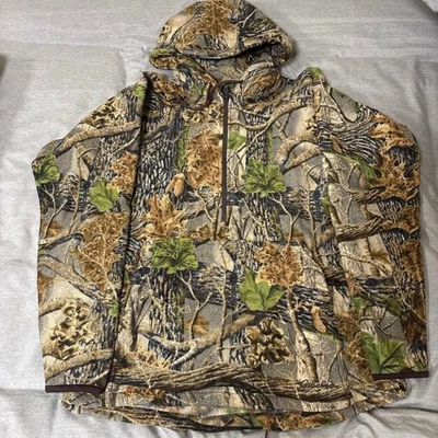 Cabela's 迷彩 フード付きジャケット 100%ポリエステル - image 1 of 3