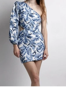 NWT $295 Anthropologie Brand CAMI Linen Pandora Dress. Size 6 - Picture 1 of 6