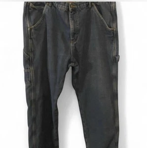 Herren Arbeitskleidung Fleece gefüttert C.E. Schmidt Jeans Größe 40x30 Carpenter Straight Leg - Bild 1 von 6