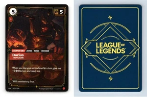 Darius #027a/298 Riftbound League Of Legends Origins 2025 Alternate Art Holo TCG - Picture 1 of 1