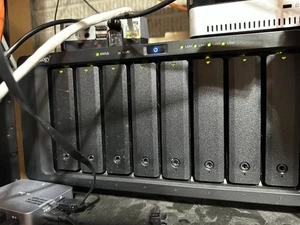 Synology DiskStation DS1821+, Upgraded Memory 32GB, 8 x 4TB, 32TB of Storage - Picture 1 of 4