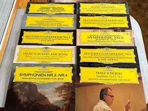 JOBLOT / COLLECTION OF 51 DEUTSCHE GRAMMOPHON / DG CLASSICAL LP'S / RECORDS EX++ - Foto 1 di 5