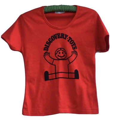 Camiseta De Colección Discovery Toys Camiseta de Diseñador Hanes Hecha en EE. UU. L Foto 1 de 4