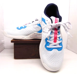 TYR Trainers CXT-1 Trainer 10.5 Men 12 Women Cross Fit Athletic Shoes White Blue - Picture 1 of 8