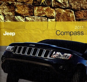 2011 JEEP COMPASS—3 MODELS—24 PAGE U.S. DEALER SALES BROCHURE—NEW NOS - Picture 1 of 1