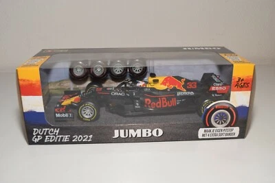 1:24 BBURAGO BURAGO MAX VERSTAPPEN RED BULL RB16B JUMBO 2021 RARO CAMPIONE DE... - Immagine 1 di 4