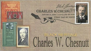 Charles Chesnutt Ersttagsbrief Typ 1 - Bild 1 von 1