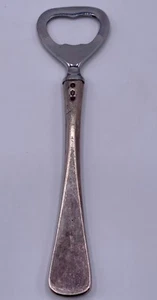 Apribottiglie vintage danese W & S SORENSEN argento sterling e acciaio raro - Foto 1 di 4