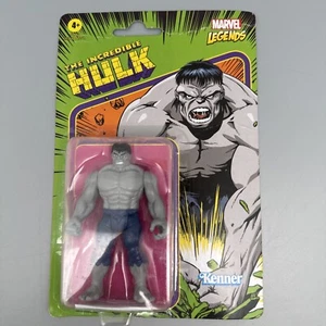 Figura de acción retro de Hulk de Marvel Legends Kenner Hasbro de 3,75 pulgadas nueva sellada - Imagen 1 de 12