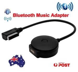Bluetooth Music Audio Wireless Adaptor MP3 USB Reader For Audi AMI Car Vehicle - Picture 1 of 6