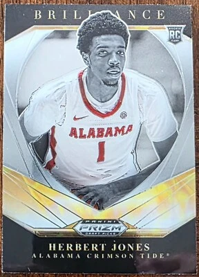 2021 PRIZM DRAFT PICKS HERBERT JONES BRILLIANCE RC CARD #11 NM/MT - Image 1 of 2