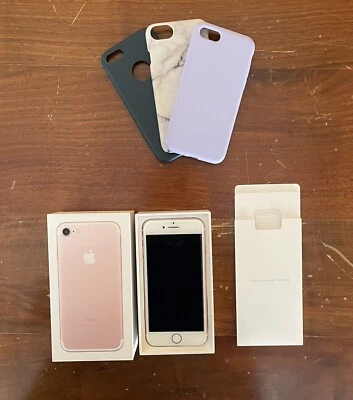 iphone 7  128gb ORO ROSA  usato - Immagine 1 di 4