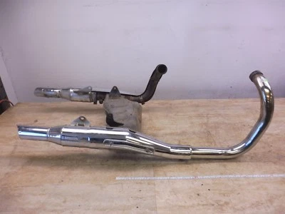 1985 Kawasaki VN700 Vulcan VN 700 K627> выхлопные коллекторы глушители коллектор #1 - Изображение 1 из 4