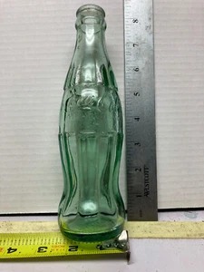 Vintage COCA COLA Bottle 6 oz Green Glass  - BRONX NY 8” Tall - Picture 1 of 4