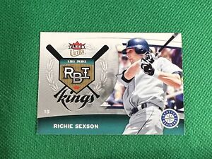 2006 Ultra RBI Kings #RBI9 Richie Sexson Seattle Mariners