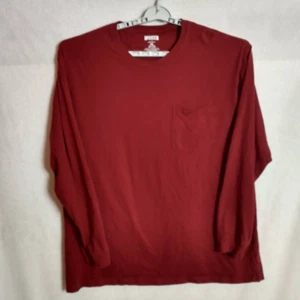 Duluth Trading Co. Longtail Long Sleeve T-Shirt. Men's XXL. Red - Picture 1 of 6