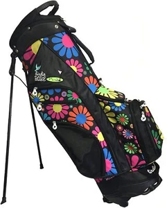 Birdie Babe Moondance Flowered Ladies Womens Hybrid Golf Bag w/ Stand - Picture 1 of 4