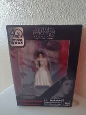 Star Wars 40th Anniversary Princess Leia Black Series Titanium  See Description