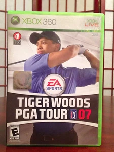 Tiger Woods PGA Tour 07 (Microsoft Xbox 360, 2006) con Manual - Imagen 1 de 4