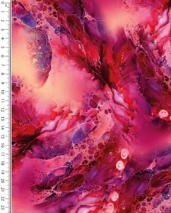 1m x 1,50m Digital Stylez Baumwoll Jersey Pink - Picture 1 of 1